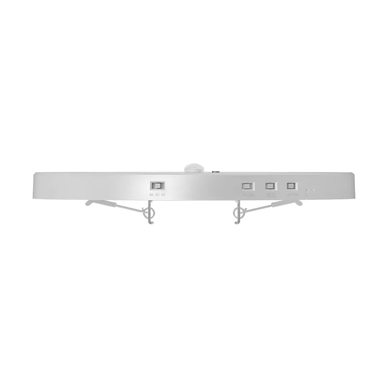 Braytron Deckenlampe LED Deckenleuchte mit Bewegungsmelder 18W moderne Deckenlicht 3000K/4000K/6500K schaltbar Lampe mit Bewegungsmelder Innen für Flur Treppe Küche weiß schwarz (Weiß) – Ansicht 5