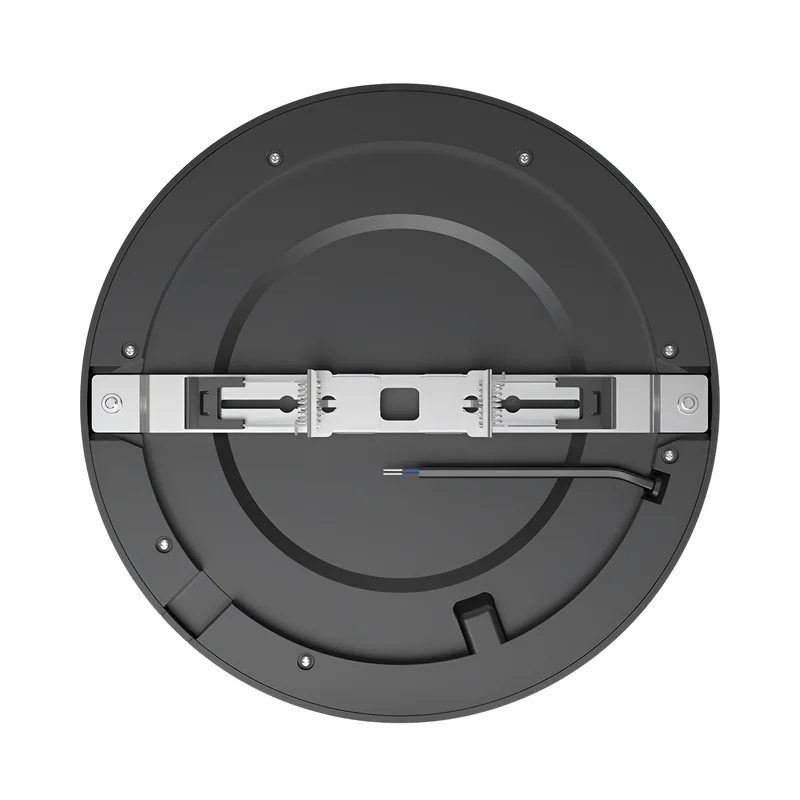 Braytron Deckenlampe LED Deckenleuchte mit Bewegungsmelder 18W moderne Deckenlicht 3000K/4000K/6500K schaltbar Lampe mit Bewegungsmelder Innen für Flur Treppe Küche weiß schwarz (Schwarz) – Ansicht 6