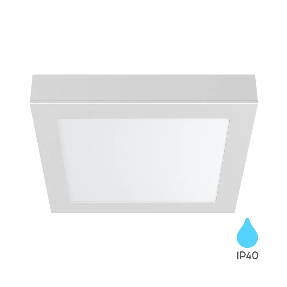 Panneau LED carré encastrable 24W – Blanc neutre 4000K, 2400 lm – BP04-62410