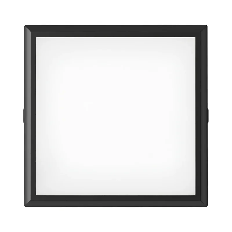 Braytron LED Deckenleuchte 20W 230V Anschluss Warmweiß, Neutralweiß, Kaltweiß 3IN1, 2000 Lumen, IP40 Deckenlampe für Wohnzimmer, Küche, Flur (Schwarz) – Ansicht 5