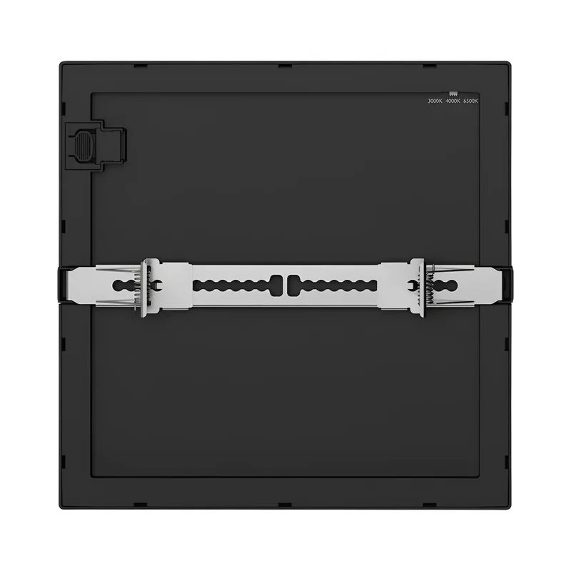 Braytron LED Deckenleuchte 20W 230V Anschluss Warmweiß, Neutralweiß, Kaltweiß 3IN1, 2000 Lumen, IP40 Deckenlampe für Wohnzimmer, Küche, Flur (Schwarz) – Ansicht 7