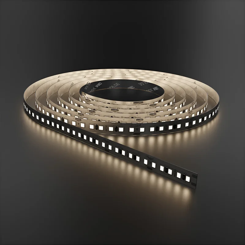 Braytron LED Streifen 10m 24V –Extrem Hell 20W/m –240 LED/m –2600lm/m –CRI80 –13.000 Lumen – selbstklebend 3M – LED Strip Band IP20 – 3000K / 4000K / 6500K (5 Jahre Garantie) (Neutralweiß 4.000K) – Ansicht 2
