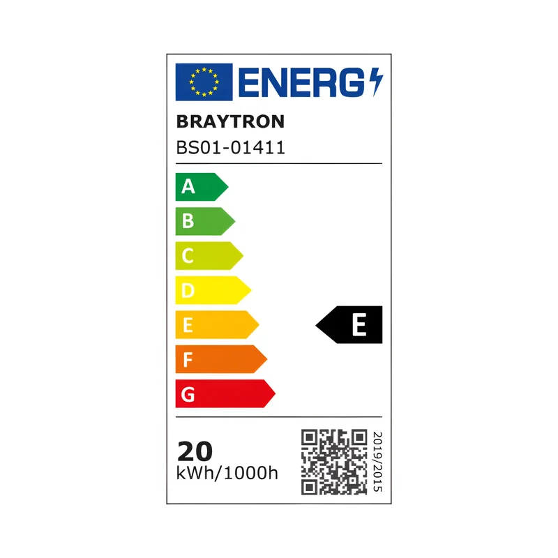 Braytron LED Streifen 10m 24V –Extrem Hell 20W/m –240 LED/m –2600lm/m –CRI80 –13.000 Lumen – selbstklebend 3M – LED Strip Band IP20 – 3000K / 4000K / 6500K (5 Jahre Garantie) (Neutralweiß 4.000K) – Ansicht 6