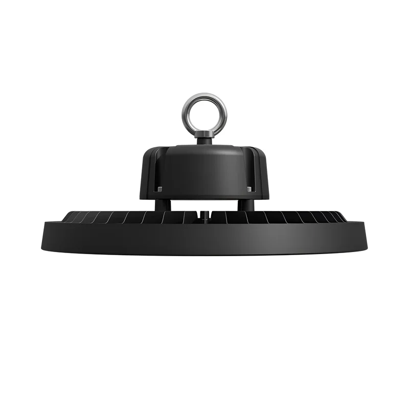 Braytron LED Hallenstrahler Highbay UFO 100W–200W – 13000–34000lm – IP65 wasserdicht – 3CCT Farbwahl (3.000K -6.500K) – LED Industriebeleuchtung für Lagerhalle, Werkstatt, Garage, Hibay (200, Watt) – Ansicht 3