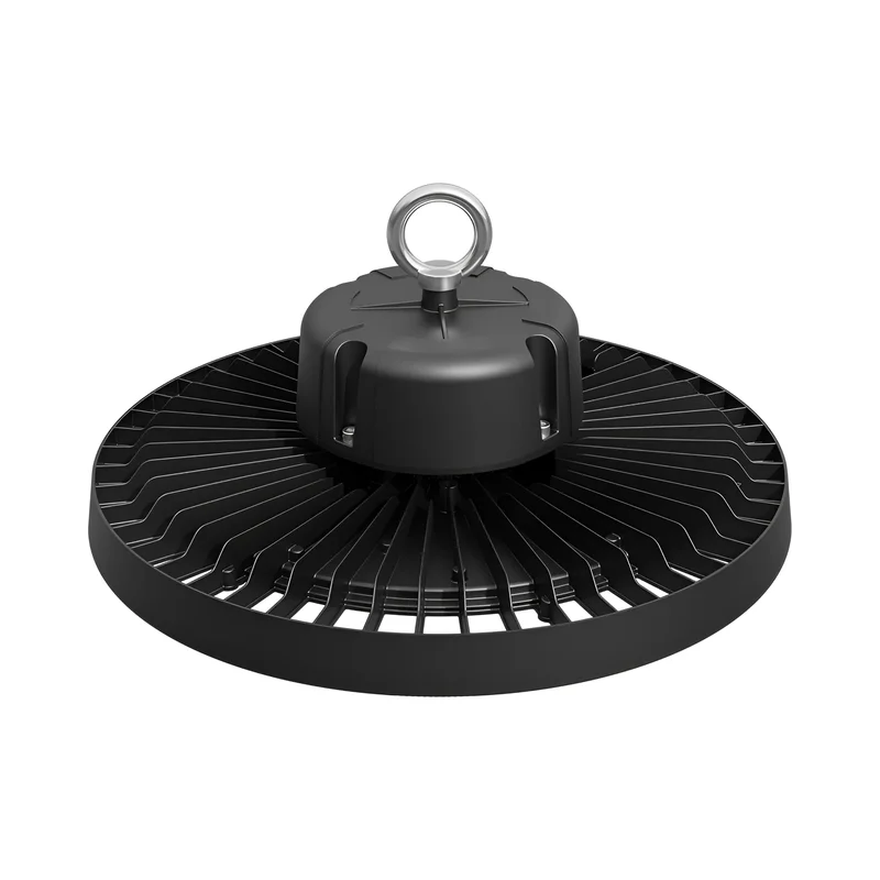 Braytron LED Hallenstrahler Highbay UFO 100W–200W – 13000–34000lm – IP65 wasserdicht – 3CCT Farbwahl (3.000K -6.500K) – LED Industriebeleuchtung für Lagerhalle, Werkstatt, Garage, Hibay (200, Watt) – Ansicht 4