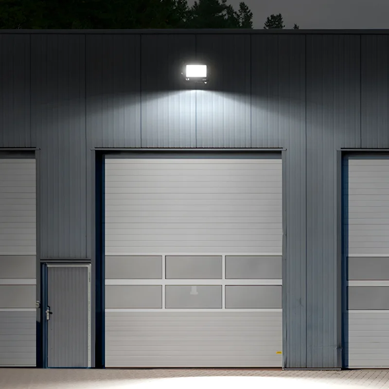 Braytron LED Strahler Außen 20W, 1620 Lumen, Warmweiß 3000K, IP54 wasserdicht, mit Bewegungsmelder, Fluter Flutlicht Außenstrahler (Schwarz) – Ansicht 2