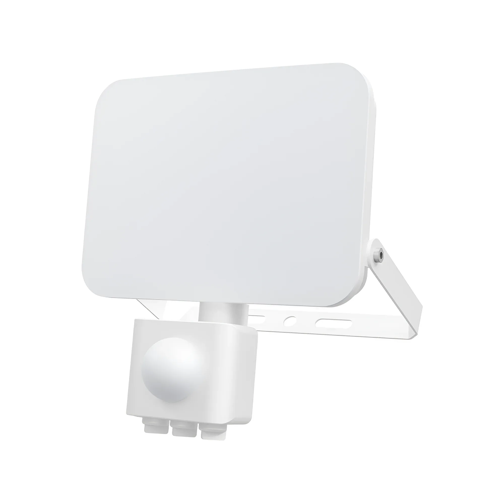 Projecteur LED mural 30W 3-en-1 blanc avec détecteur IP54 – BT60-63080