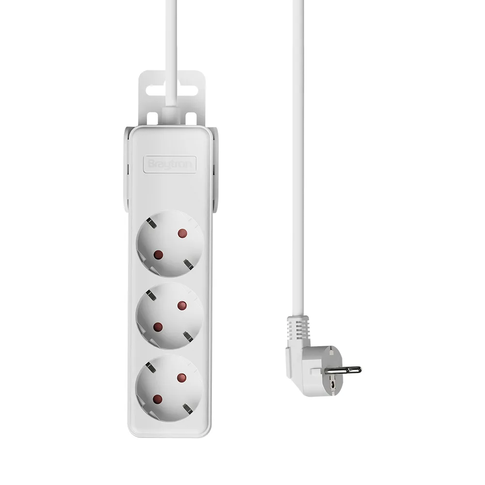 Multiprise 3 prises avec câble 5m – protection enfants – BY72-00035