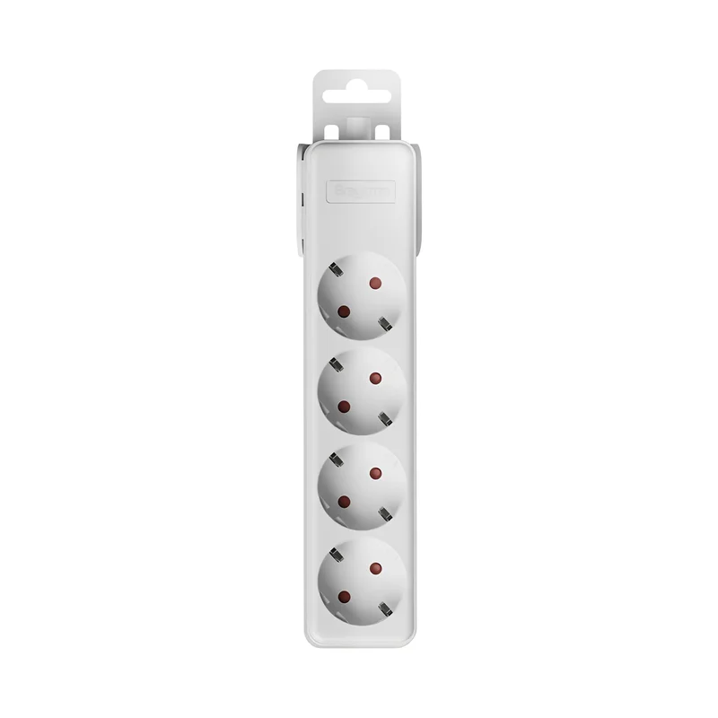 Braytron Mehrfachsteckdose 4-Fach ohne Kabel, ohne Schalter, 3680W, Kindersicherung, Steckdosenleiste für individuelle Installation mit Clip-System – Ansicht 3