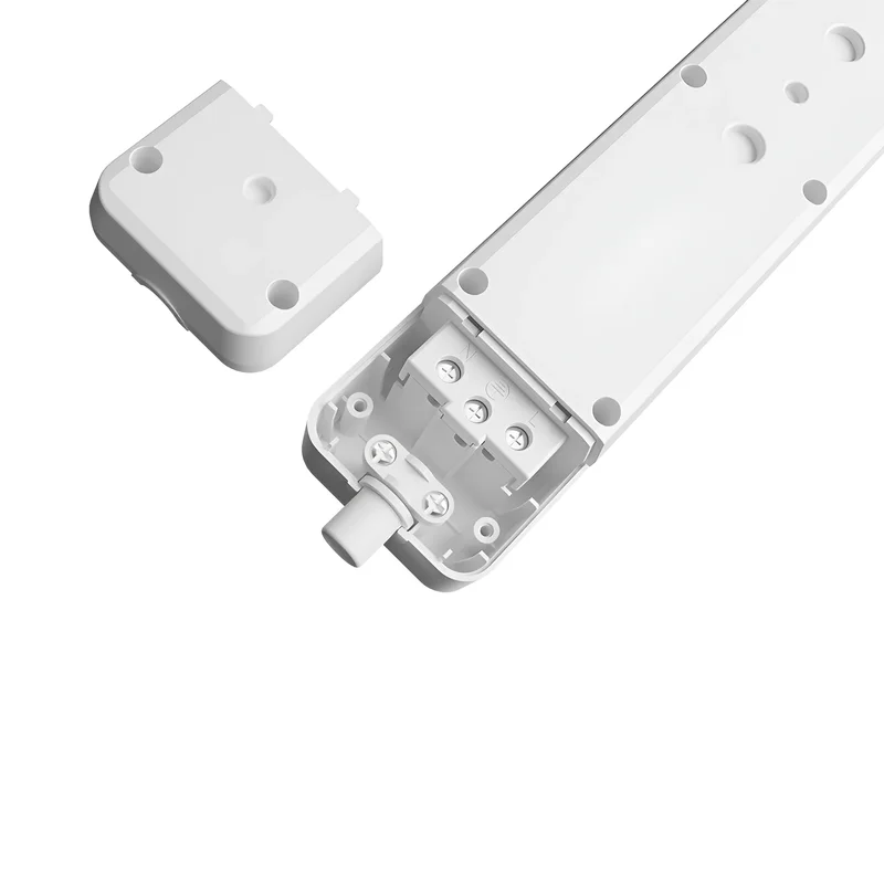 Braytron Mehrfachsteckdose 6-Fach mit 1,5 m Kabel und beleuchtetem EIN-/Ausschalter, 3680W, Kindersicherung, Steckdosenleiste mit Clip-System – Ansicht 4