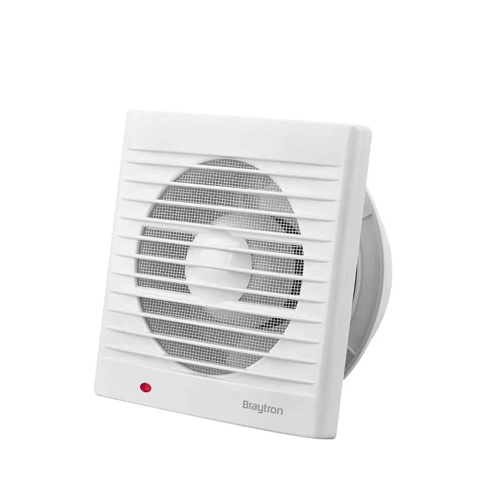 Ventilateur de salle de bain 100mm – silencieux 34dB, 100m³/h, 12W – BZ01-00010